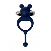 Синее виброкольцо с хвостиком JOS MICKEY - JOS - в Саратове купить с доставкой Синее виброкольцо с хвостиком JOS MICKEY - JOS - в Саратове купить с доставкой