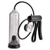 Вакуумная мужская помпа с датчиком давления Pro-Gauge Power Pump - Pipedream - в Саратове купить с доставкой