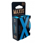 Классические презервативы в железном кейсе MAXUS Classic - 3 шт. - Maxus - купить с доставкой в Саратове