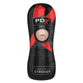 Мастурбатор-ротик Vibrating Oral Stroker - Pipedream - в Саратове купить с доставкой