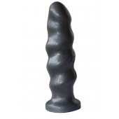 Черная насадка на трусики харнесс Platinum - 16 см. - LOVETOY (А-Полимер) - купить с доставкой в Саратове