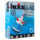 Презерватив LUXE Maxima  Глубинная бомба  - 1 шт. - Luxe - купить с доставкой в Саратове