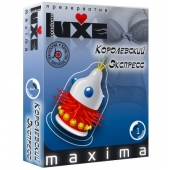Презерватив LUXE Maxima  Королевский экспресс  - 1 шт. - Luxe - купить с доставкой в Саратове