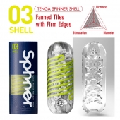 Мастурбатор SPINNER Shell - Tenga - в Саратове купить с доставкой