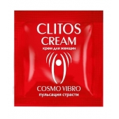 Пробник возбуждающего крема для женщин Clitos Cream - 1,5 гр. - Биоритм - купить с доставкой в Саратове