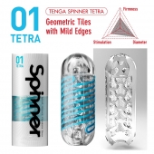 Мастурбатор SPINNER Tetra - Tenga - в Саратове купить с доставкой
