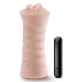 Телесный мастурбатор-ротик Angie - Blush Novelties - в Саратове купить с доставкой