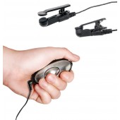 Черные электрические зажимы для сосков Shock Therapy Nipple Clamps - Pipedream - купить с доставкой в Саратове