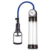 Прозрачная вакуумная помпа Sex Expert с манометром - Sex Expert - в Саратове купить с доставкой