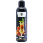Интимный гель-смазка JUICY FRUIT с ароматом солёной карамели - 200 мл. - БиоМед - купить с доставкой в Саратове