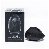 Черный инновационный мужской вибратор PULSE SOLO ESSENTIAL - Hot Octopuss - в Саратове купить с доставкой