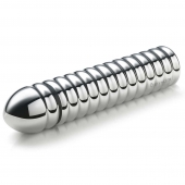 Рельефный фаллос для интенсивного электросекса Groovey George - 20 см. - MyStim - купить с доставкой в Саратове