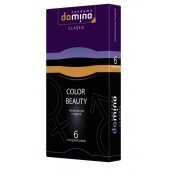 Разноцветные презервативы DOMINO Colour Beauty - 6 шт. - Domino - купить с доставкой в Саратове