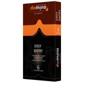 Презервативы с увеличенным количеством смазки DOMINO Easy Entry - 6 шт. - Domino - купить с доставкой в Саратове