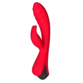 Красный вибратор-кролик Lepus с ребрышками - Le Frivole
