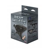 Пояс HARNESS BEST SELECT с вагинальной пробкой - LOVETOY (А-Полимер) - купить с доставкой в Саратове