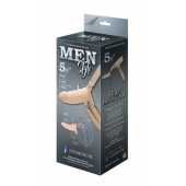 Телесный мужской парапротез MEN STYLE - 15 см. - LOVETOY (А-Полимер) - купить с доставкой в Саратове