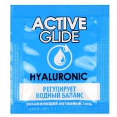 Лубрикант на водной основе Active Glide с гиалуроновой кислотой - 3 гр. - Биоритм - купить с доставкой в Саратове