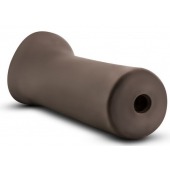 Коричневый мастурбатор-ротик Naughty Nicole - Blush Novelties - в Саратове купить с доставкой