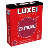 Текстурированные презервативы LUXE Royal Extreme - 3 шт. - Luxe - купить с доставкой в Саратове