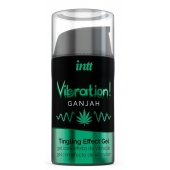 Жидкий интимный гель с эффектом вибрации Vibration! Ganjah - 15 мл. - INTT - купить с доставкой в Саратове