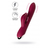 Бордовый вибратор-кролик Sangra - 20,5 см. - ToyFa купить в Саратове с доставкой в Orgasmix.ru Бордовый вибратор-кролик Sangra - 20,5 см. - ToyFa