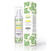 Разогревающее массажное масло Gourmet Spearmint Organic с органическими ингредиентами - 50 мл. - Exsens - купить с доставкой в Саратове