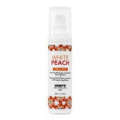 Разогревающее массажное масло Gourmet White Peach Organic с органическими ингредиентами - 50 мл. - Exsens - купить с доставкой в Саратове