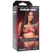 Мастурбатор-вагина Karlee Grey ULTRASKYN Pocket Pussy - Doc Johnson - в Саратове купить с доставкой