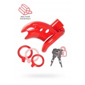 Красный мужской пояс верности из пластика - ToyFa - купить с доставкой в Саратове