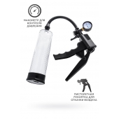 Прозрачная механическая помпа для пениса Viggo - Sexus - в Саратове купить с доставкой