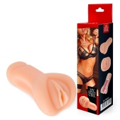 Телесный реалистичный мастурбатор в виде вагины - Bior toys - в Саратове купить с доставкой