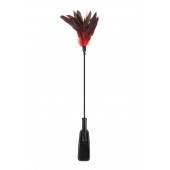 Стек-щекоталка Sweet Caress Feather Whip - 58 см. - Sweet Caress - купить с доставкой в Саратове