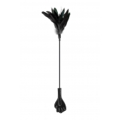 Двусторонний стек-щекоталка Sweet Caress Feather Whip - 58 см. - Sweet Caress - купить с доставкой в Саратове