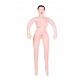 Надувная секс-кукла брюнетка с реалистичной головой - ToyFa - в Саратове купить с доставкой