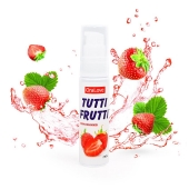 Гель-смазка Tutti-frutti с земляничным вкусом - 30 гр. - Биоритм - купить с доставкой в Саратове