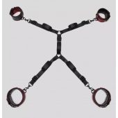 Изысканный набор фиксаций на кровати Reversible Under Mattress Restraint Set - Fifty Shades of Grey - купить с доставкой в Саратове