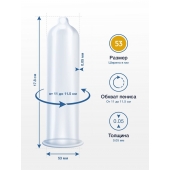 Презервативы MY.SIZE размер 53 - 10 шт. - My.Size - купить с доставкой в Саратове Презервативы MY.SIZE размер 53 - 10 шт. - My.Size - купить с доставкой в Саратове