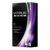 Презервативы с утолщённой стенкой VITALIS PREMIUM strong - 12 шт. - Vitalis - купить с доставкой в Саратове
