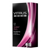 Ультратонкие презервативы VITALIS PREMIUM super thin - 12 шт. - Vitalis - купить с доставкой в Саратове