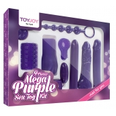 Эротический набор Toy Joy Mega Purple - Toy Joy - купить с доставкой в Саратове