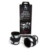 Серо-черные наручники Totally His - Fifty Shades of Grey - купить с доставкой в Саратове