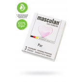 Супертонкие презервативы Masculan Pur - 3 шт. - Masculan - купить с доставкой в Саратове