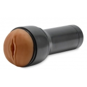 Коричневый мастурбатор-вагина Feel Stroker - Kiiroo - в Саратове купить с доставкой