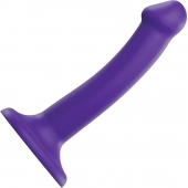 Фиолетовый фаллоимитатор-насадка Strap-On-Me Dildo Dual Density size S - 17 см. - Strap-on-me - купить с доставкой в Саратове
