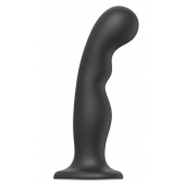 Черная насадка Strap-On-Me Dildo Plug P G size XXL - Strap-on-me - купить с доставкой в Саратове