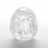 Мастурбатор-яйцо Keith Haring EGG DANCE - Tenga - в Саратове купить с доставкой