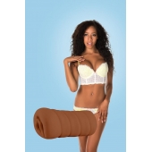 Коричневый мастурбатор-вагина BRIANNA - Dream Toys - в Саратове купить с доставкой