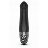 Черный вибратор с электростимуляцией Real Deal Neal - 16,5 см. - MyStim - купить с доставкой в Саратове