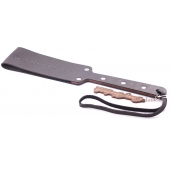 Гладкий мягкий удлиненный пэддл с заклепками - 32 см. - Crazy Handmade - купить с доставкой в Саратове